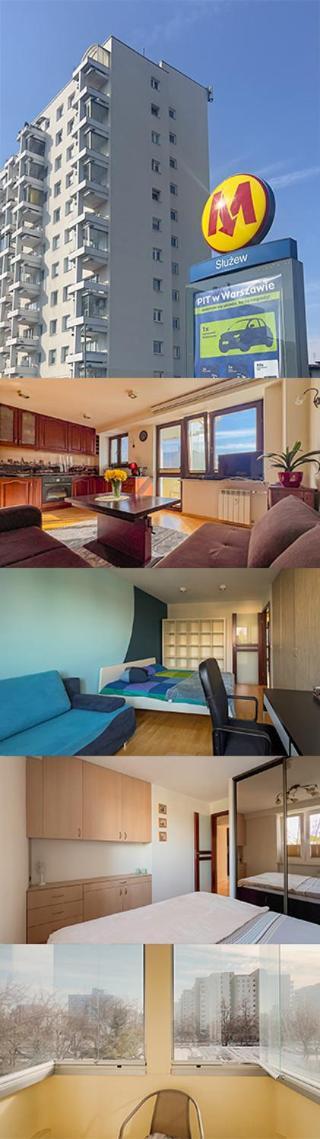 ורשה Apartament Mokotow מראה חיצוני תמונה